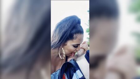 TS Bella Curves suce son entraîneur après une course dans le parc