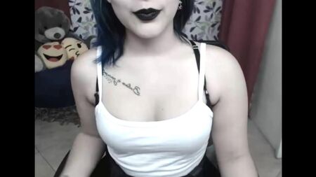 Fille gothique - Webcam