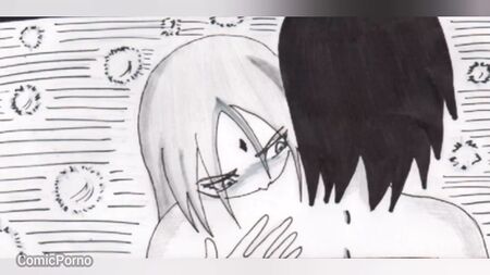 J'ai envie de faire l'amour avec toi et de caresser tes jolis seins - Bande dessinée Sasusaku