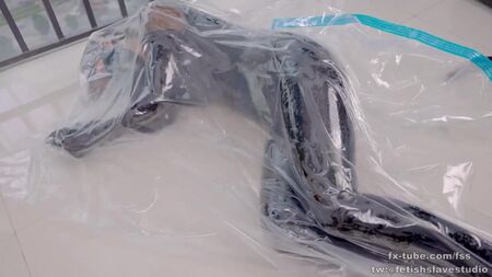 DOVE – Combinaison en latex pour jeux respiratoires avec sac sous vide