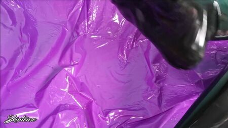 Enfiler des chaussettes en latex avec bout renforcé