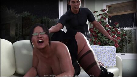 CURVY COUGARS STREET 1.4 - Une partie de jambes en l'air avec la belle-mère de Barbara