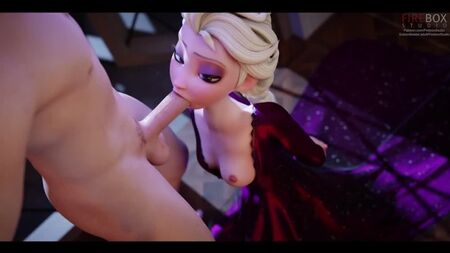 Elsa Red Dress [fireboxstudio] Oral, Anal, Futa/trans, Gros seins, Groupe