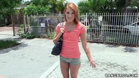 [BangBus] - Petite rousse baisée en mode hardcore sur le BangBus