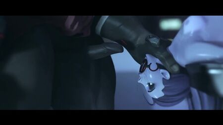 Widowmaker x Doomfist - BDSM ; sexe oral ; minet ; blowjob ; deepthroat ; facefuck ; orgasm ; cumshot ; 3D sex porno hentai ; [Overwatch]