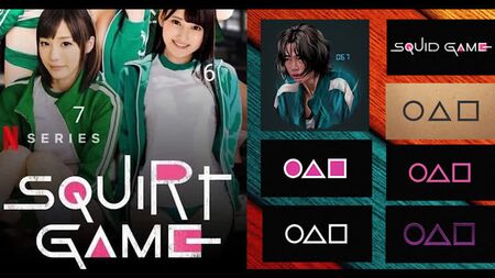 Squirt Game (Episode 2) Squid Game - [Coréen, Japonais, Asiatique, porno, sexe, lesbienne, seins, Milf, ado, Hardcore, Erotique, Anal, Parodie