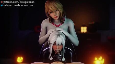 Misaki & Tamaki par Bouquetman