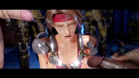 Jessie Rasberry x Tifa Lockhart - sexe en groupe ; gangbang ; BBC ; blacked ; interracial hentai ; 3D sex porno hentai ; [FInal Fantasy]
