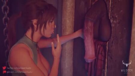 Lara Croft - En difficulté et gardienne