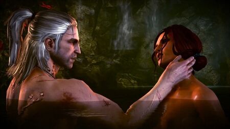 Scène étendue de Triss (The Witcher sex)