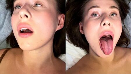 Je jouis et je roule des yeux depuis l'orgasme