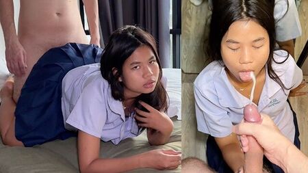 Une étudiante thaïlandaise de 18 ans saute les cours pour faire l'amour
