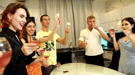 Le début d'une merveilleuse orgie