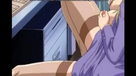 Hentai sur le coup d'œil pour la façon dont la fille est satisfaite