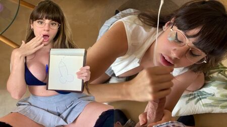 Avez-vous dessiné ma bite? Voulez-vous que je montre en direct?