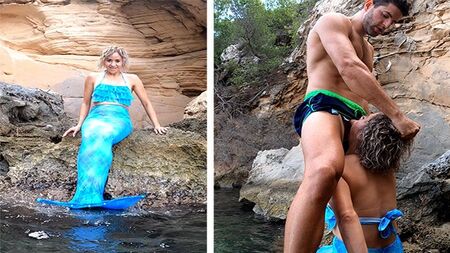 Tu es vraiment une sirène!