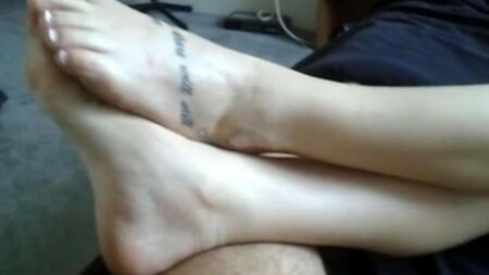 Du porno fini sur vos pieds