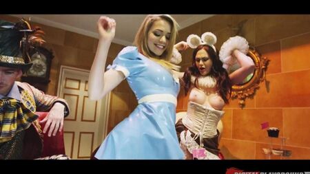 Parodie porno sur Alice au pays des merveilles