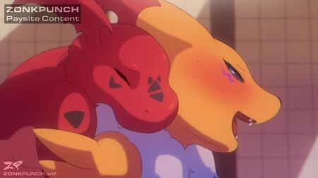 Furry, yiff, Renamon, Digimon, Zonkpunch, porno, sexe
