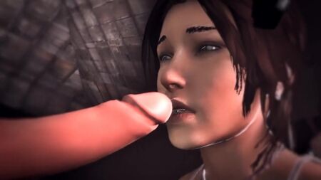 Animation porno (hentaï 3D, sexe oral, sodomie, fisting, Lara Croft, baise, sexe, baiser, tentacules, sodomie, double pénétration, seins