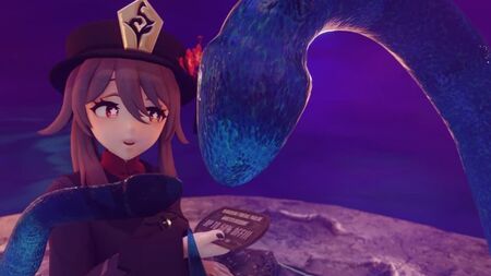 Monstres en 3D : Genshin Impact - Hu Tao x Slime - 1080p - Genshin Impact - Hentai - Règle n° 34