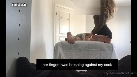 OnlyFans Sinfuldeeds : une stagiaire franco-russe en RMT séduite par une énorme bite asiatique lors de son deuxième rendez-vous – Partie 1