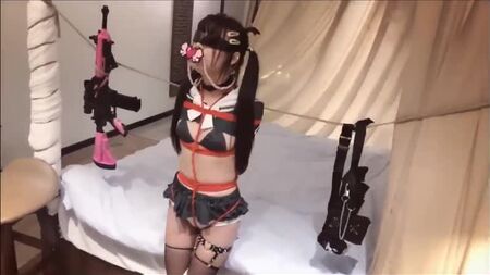 J'adore cette sensation : jeux de bondage avec une adolescente asiatique [fétichisme, shibari, bondage, BDSM, softcore, lingerie, collants, ecchi]