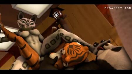Parodie porno de « Kung Fu Panda : Maître Tigresse » par MrSafety