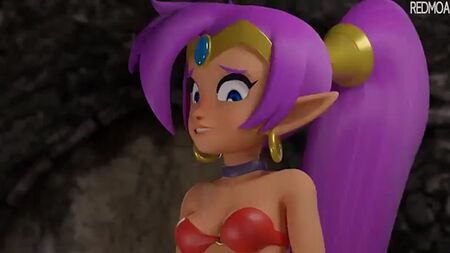 Jeu 3D, porno, hentai, baise, sexe, Shantae, modèle, footfuck