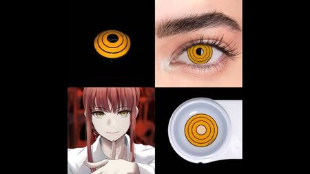 Les lentilles de Makima. Chainsaw Man / Cosplay de Makima