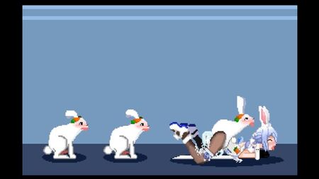 Lapin, sexe, levrette, musique hard, hentai, Hololive, pixel, mignon