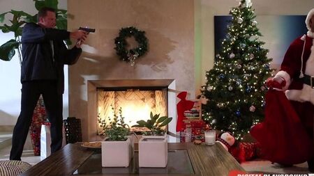 Baisé avec le Père Noël