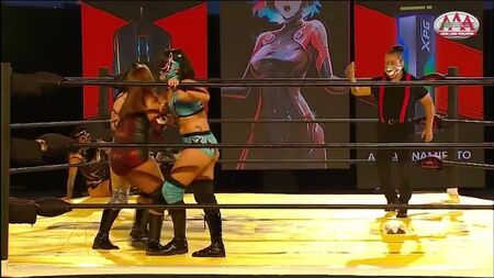 Faby Apache contre Lady Shani contre Flammer contre Chik Tormenta contre Lady Maravilla contre Sexy Star