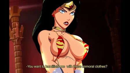 Wonder Woman, danse érotique, hentai DC Comics