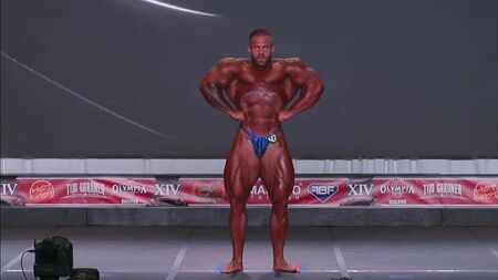 Concours de pose du Tampa Pro 2021 : « Iain Valliere » - Catégorie Open masculine de culturisme