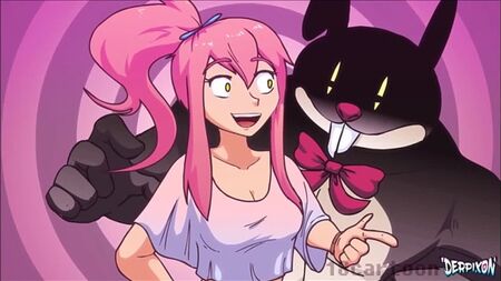 [HARD CARTOON ANIMATION PORN] LES FILLES ONT DÉCIDÉ DE JOUER AU LAPIN TOUT DOUX [DERPIXON]
