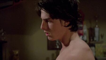 Tom Cruise nu de face dans *All The Right Moves*