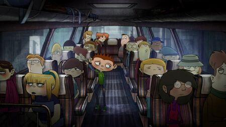 La petite boutique des suicides - La chanson d'Alan dans le bus