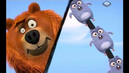 Les grizzlis et les lemmings (Grizzis et lemmings) - Épisodes 35 à 37 - Compilation en russe ! [mult-karapuz.com]