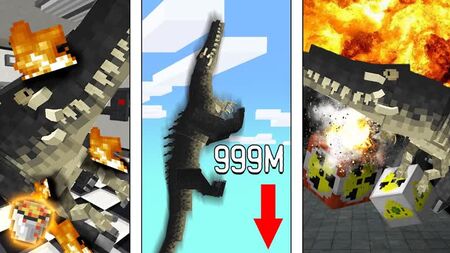 Qu'est-ce qui pourrait détruire SCP 682, le reptile invulnérable, dans Minecraft ! Expériences SCP 682 MINECRAFT