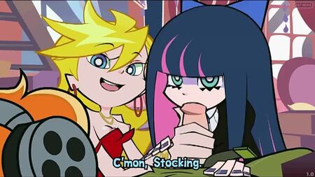 Panty, Stocking & Brief - Panty et Stocking avec porte-jarretelles