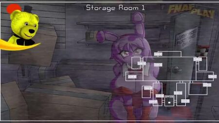 [FNAF PLAY] FNAF : Cinq nuits chez Freddy dans la version remasterisée Anime FNIA ❤️ FNAF PLAY contre les animatroniques Anime !!!