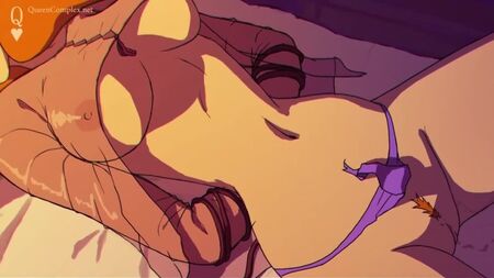 Court métrage porno d'animation en 2D par Queencomplex : Daphne Scooby Doo Hentai R34 Rule34 Rough