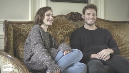 Sam Claflin et Lily Collins pour le magazine « The Edit » (2014)