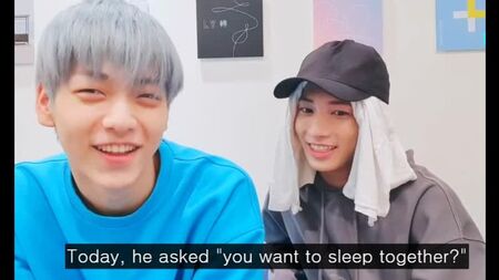 Subin et ses soirées pyjama avec Kai (kaibin)