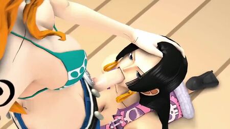 Boa, Hancock, Nami (One Piece) et Nico Robin