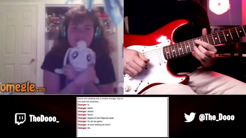 TheDooo Playing Guitar on Omegle Ep 7 I m Back 