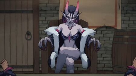 « Le prince maudit » par Derpixon – Court métrage porno d'animation 2D hentai : domination féminine, fille démon – FandelTales