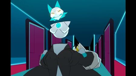 2D Yiff par goolahan Porno furry Sexe E621 Fye Hétéro Deltarune R34 Rule34 Swatchling Tasque Manager