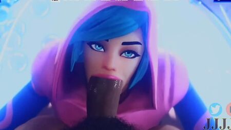Compilation porno de fellations dans Fortnite